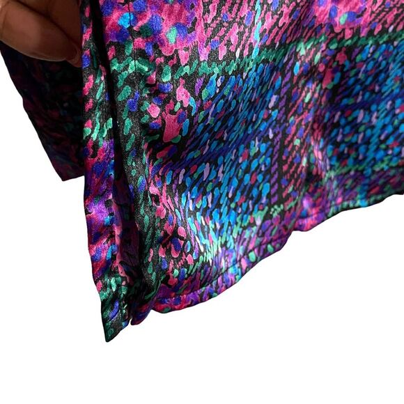 Alia Women’s Patterned Button Down Sleeve Blouse - Picture 4 of 7